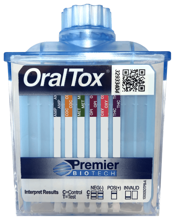 Premier Biotech rapid oral fluid drug testing