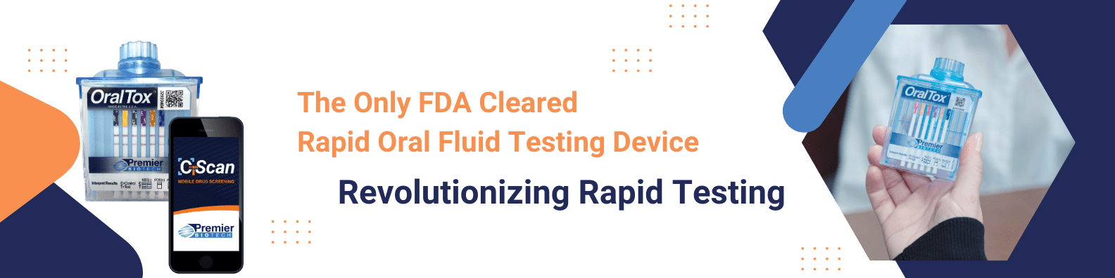 OralTox, the only FDA cleared rapid oral fluid drug testing device