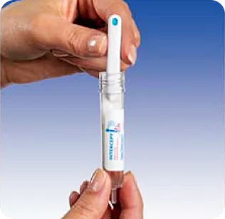 OralTox oral fluid drug test slide activation process